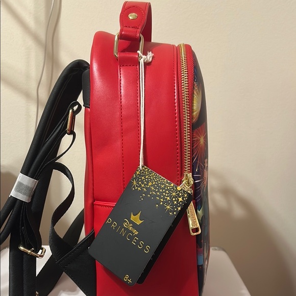 Loungefly Disney Mulan Backpack - Red and Multicolor - Picture 3 of 4